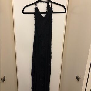 Free people crochet maxi dress NWT